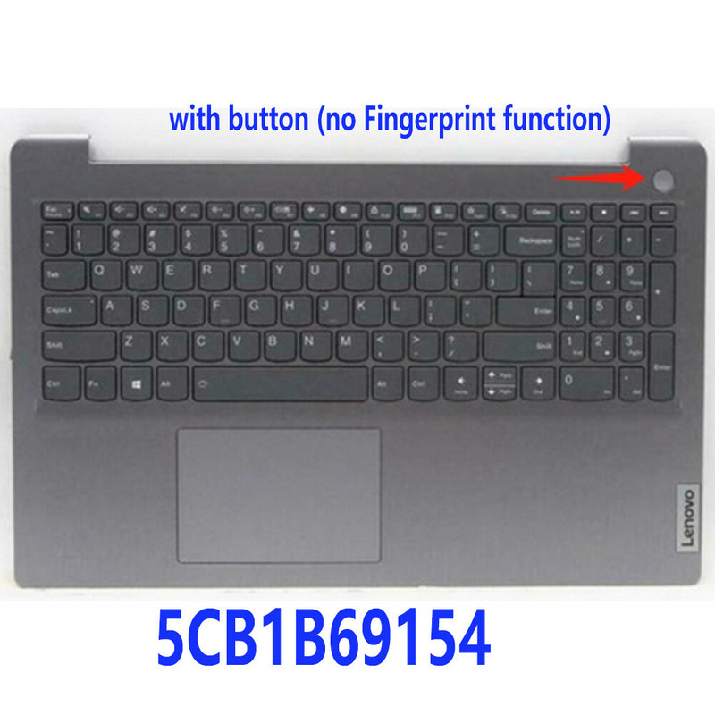 2148-s-l160011.jpg Palmrest (C Cover) sa tastaturom za laptop Lenovo IdeaPad 3-15ALC6 ITL6 sa dugmetom za paljenje - Slika 1
