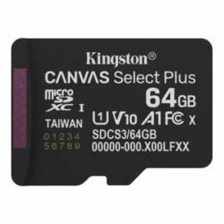 Micro SD Kingston 64GB Canvas Select Plus SDCS3/64GBSP bez adaptera