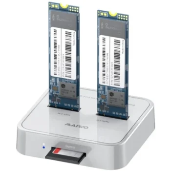 SSD docking station MAIWO K3016SD USB-C - 2 x M.2/NvMe/CR