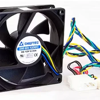 Ventilator 80mm Chieftec AF-0825PWM PWM Crni