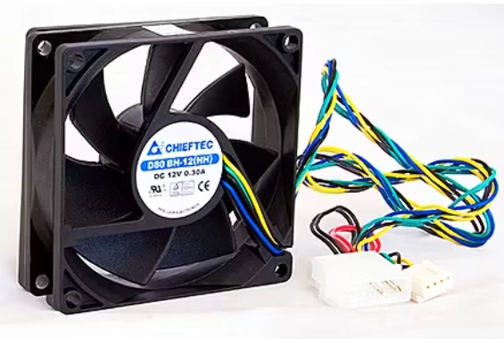 50512.webp Ventilator 80mm Chieftec AF-0825PWM PWM Crni - Slika 1