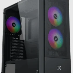Kućište Xigmatek Hero II Air 3F (Black, ATX, U3x1 & U2x2,Z20F Fixed LED Fan)