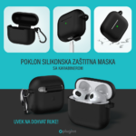 Bluetooth slusalice Pluginn Airbuds Plus bele - Slika 5
