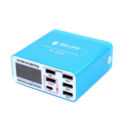 Multifunkcionalni desktop punjac RELIFE RL-304P Smart 6-porta digitalni displej