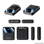 Power bank eksterna baterija 10000 mah Oxpower crna - Slika 14