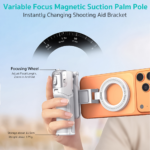 Univerzalni drzac Coteci 3u1 (foto nastavak + selfie stick + tripod) magnetic TR-070 beli - Slika 6